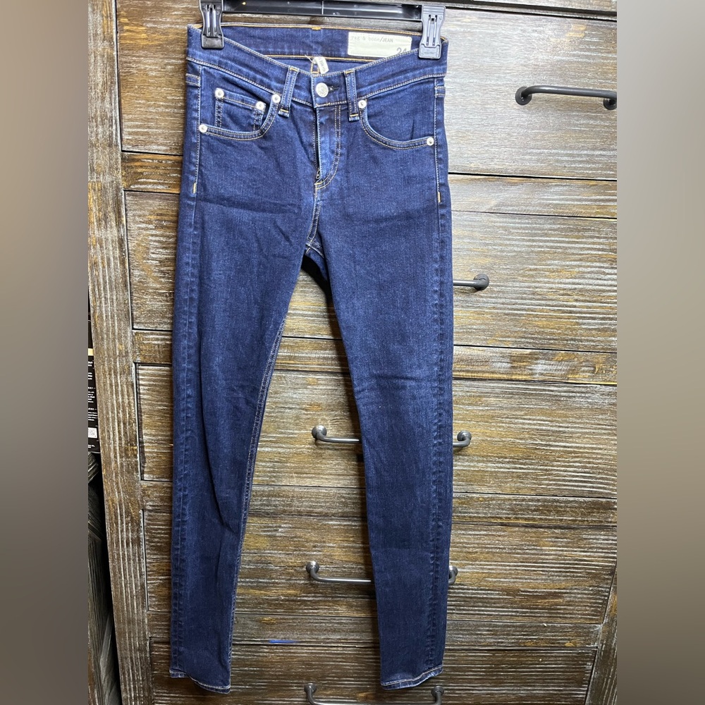 🩵Rag & Bone Dark Blue Skinny Jeans